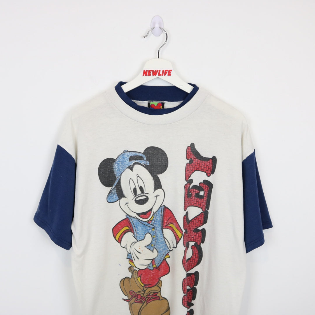 Vintage 90's Disney Mickey Mouse Tee - L-NEWLIFE Clothing