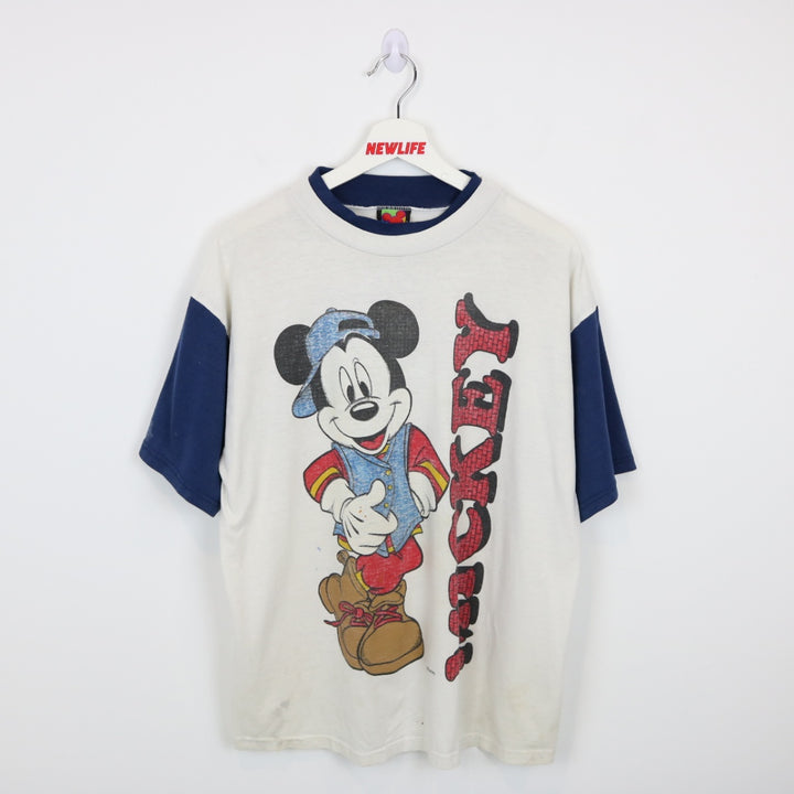 Vintage 90's Disney Mickey Mouse Tee - L-NEWLIFE Clothing