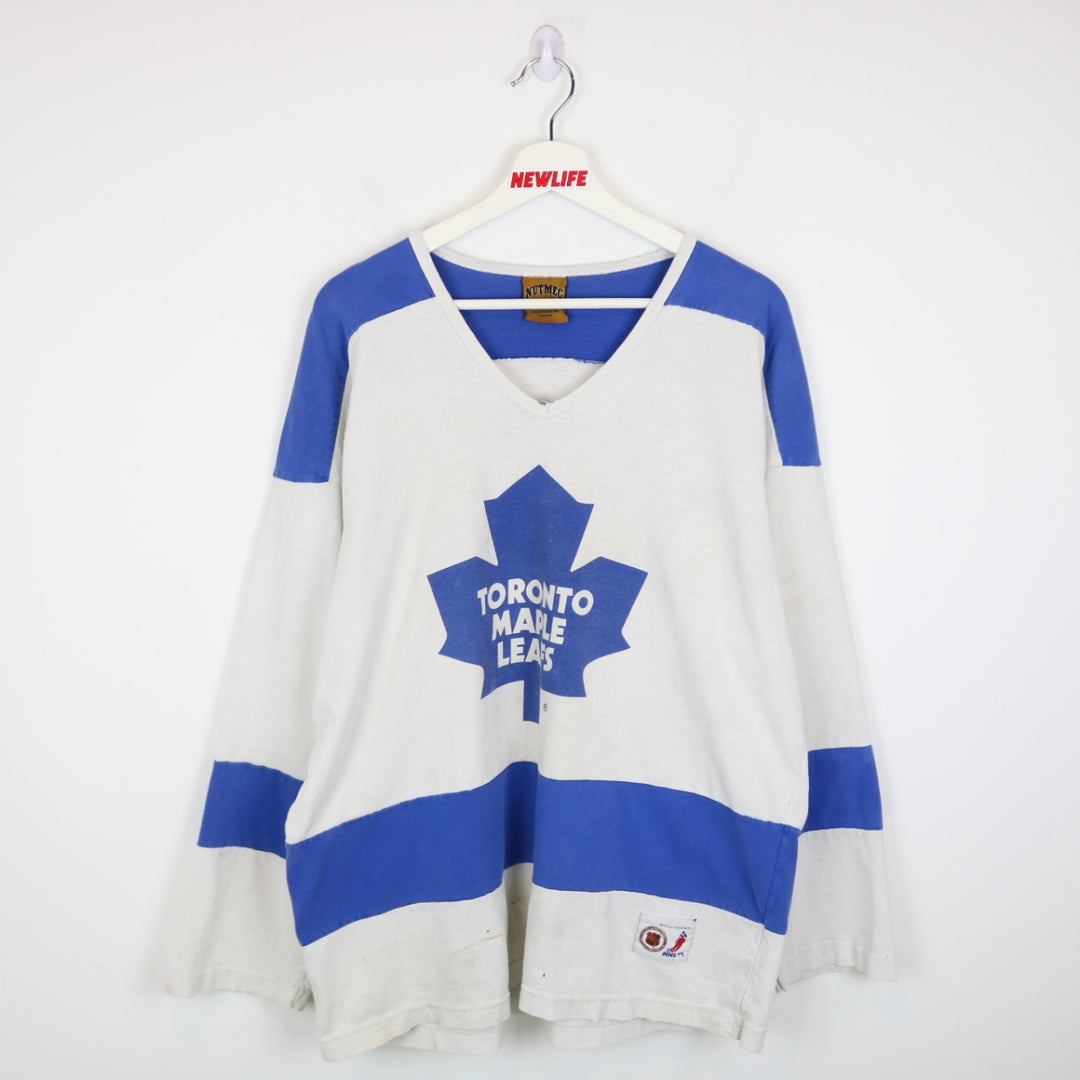 Vintage 90's Doug Gilmour Toronto Maple Leafs NHL Jersey - L-NEWLIFE Clothing