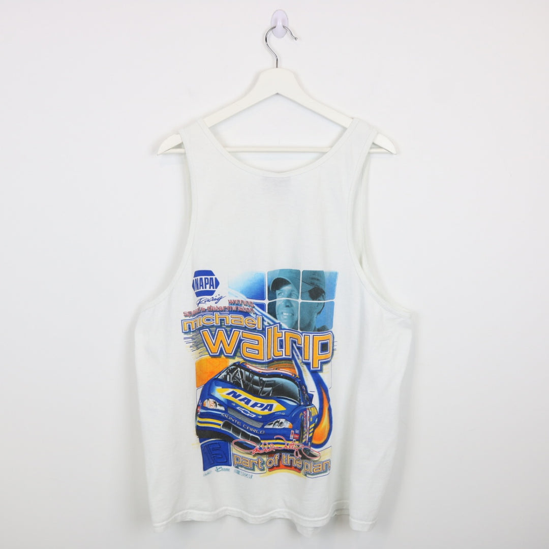 Vintage 00's Michael Waltrip Nascar Racing Tank Top - XL-NEWLIFE Clothing