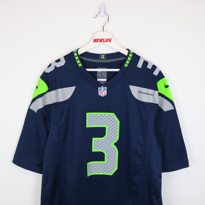 Seattle Seahawks Russell Wilson NFL Jersey - L-NEWLIFE Clothing