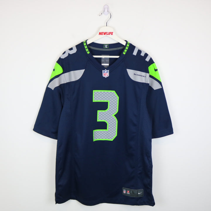 Seattle Seahawks Russell Wilson NFL Jersey - L-NEWLIFE Clothing