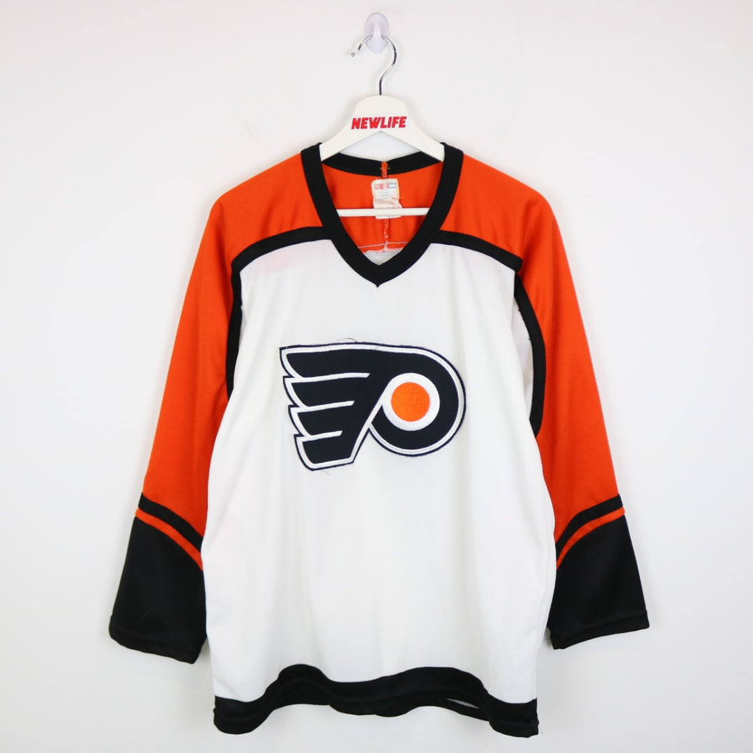 Vintage 80's Philadelphia Flyers CCM NHL Jersey - M-NEWLIFE Clothing