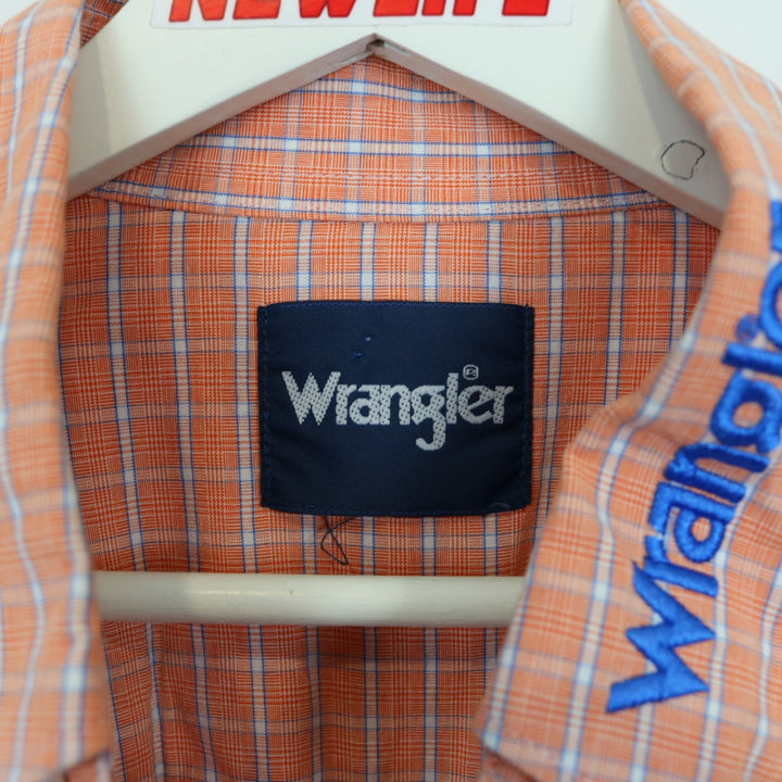 Vintage Wrangler Plaid Western Button Up - XL-NEWLIFE Clothing