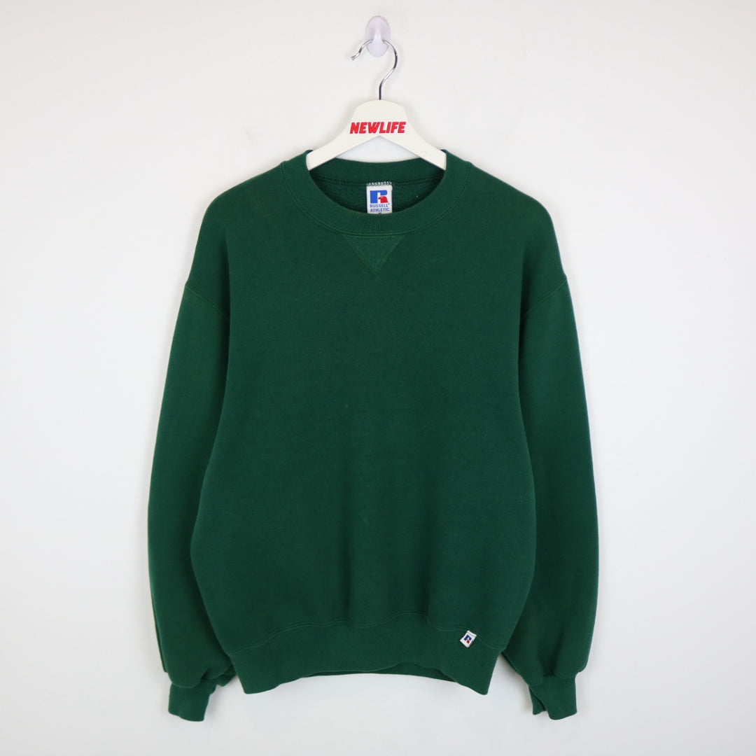Vintage 90's Russell Athletic Blank Crewneck - M-NEWLIFE Clothing