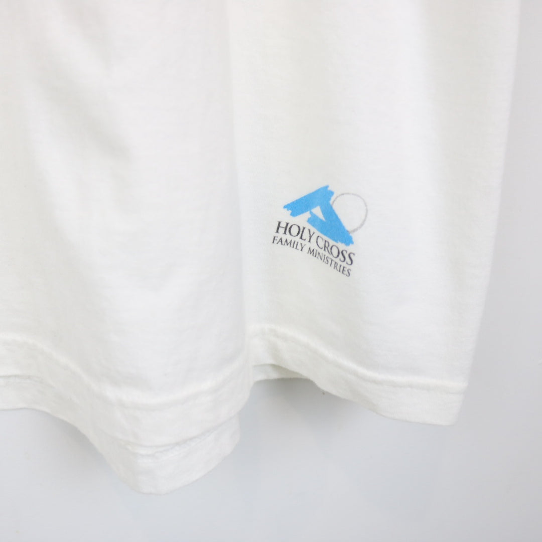 Vintage 2007 Rosary Bowl World at Prayer Tee - XL-NEWLIFE Clothing