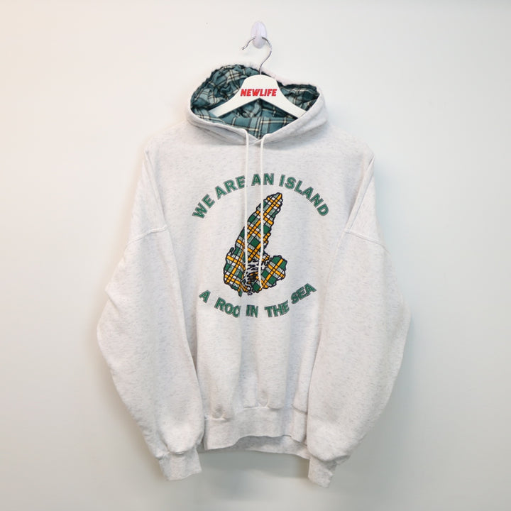 Vintage 90's We Are An Island Hoodie - L-NEWLIFE Clothing