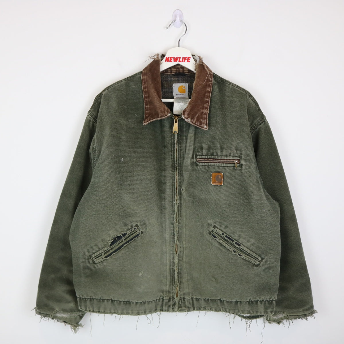 Vintage Carhartt J97 Blanket Lined Detroit Jacket - XL – NEWLIFE