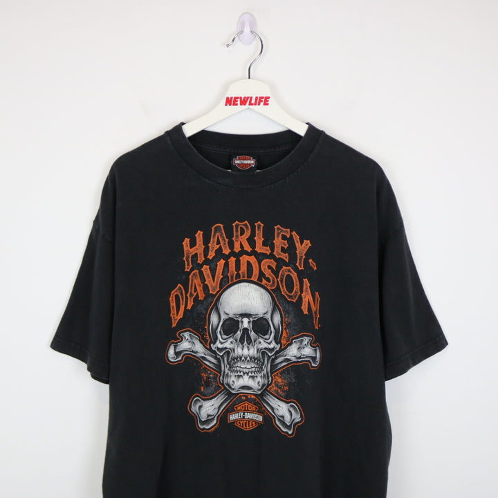Harley Davidson Gasoline Alley Kelowna Tee - L-NEWLIFE Clothing