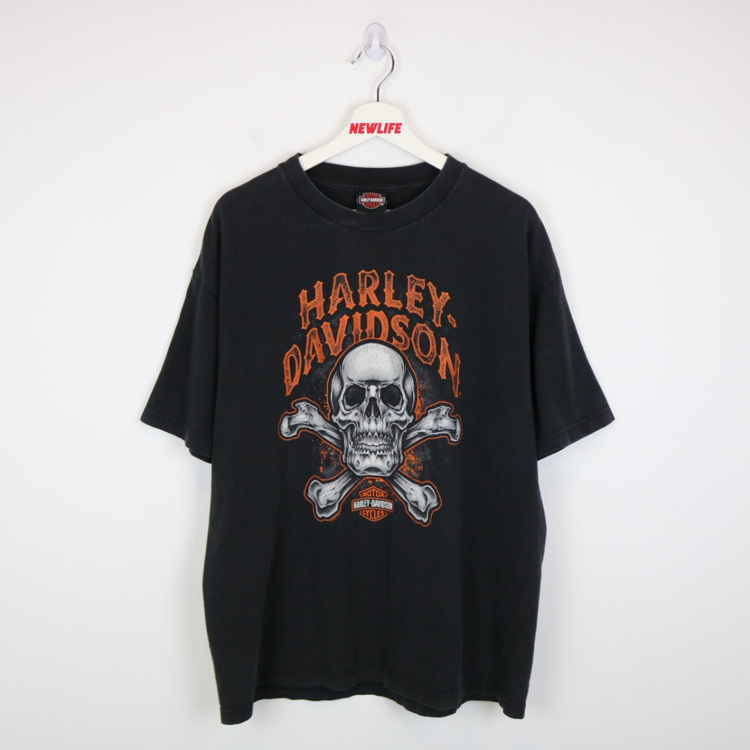 Harley Davidson Gasoline Alley Kelowna Tee - L-NEWLIFE Clothing