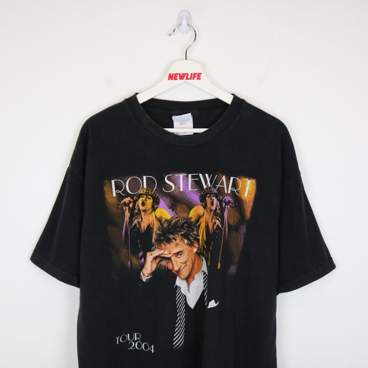 Vintage 2004 Rod Stewart Summer Tour Tee - XL-NEWLIFE Clothing