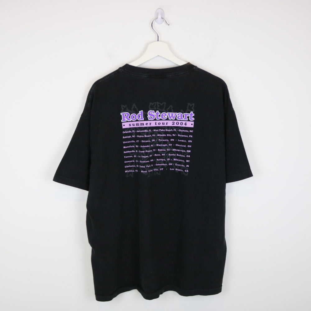 Vintage 2004 Rod Stewart Summer Tour Tee - XL-NEWLIFE Clothing
