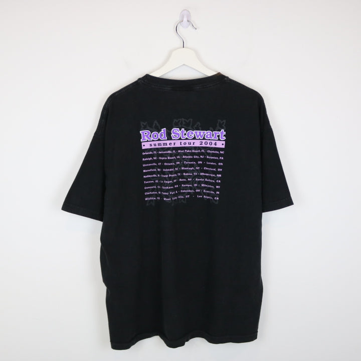 Vintage 2004 Rod Stewart Summer Tour Tee - XL-NEWLIFE Clothing