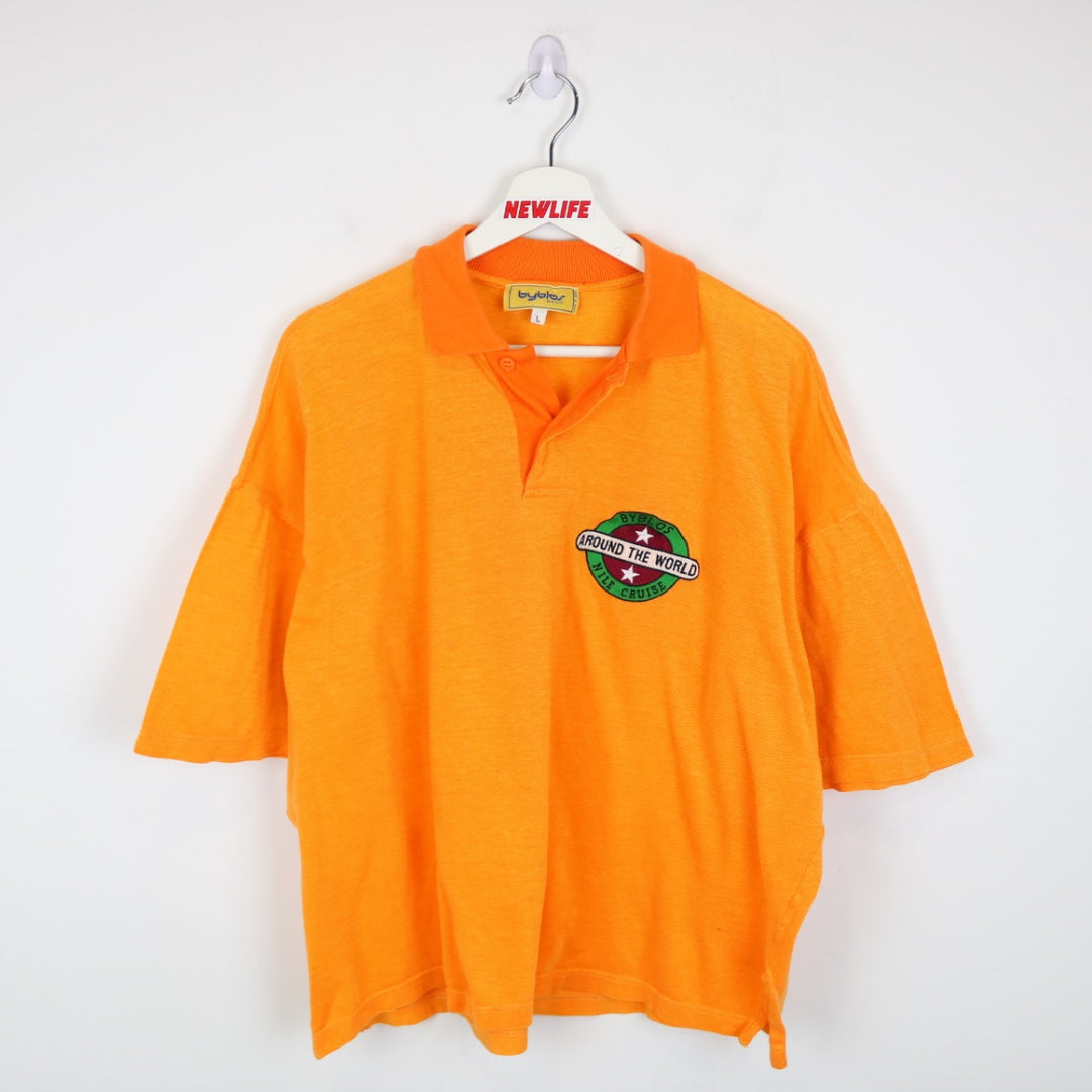 Vintage 90's Byblos Nile Cruise Polo Shirt - L-NEWLIFE Clothing