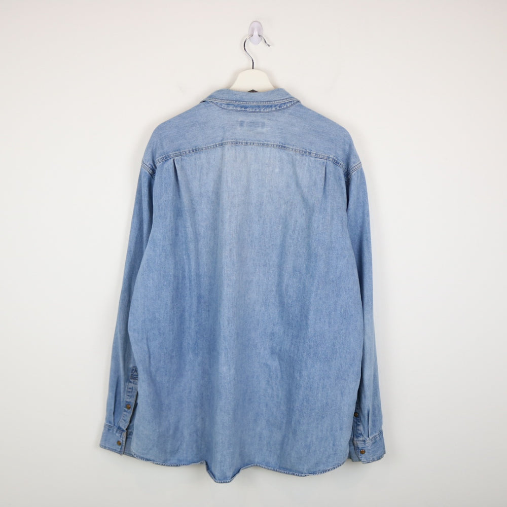 Vintage 00's Eddie Bauer Denim Button Up - XXL-NEWLIFE Clothing