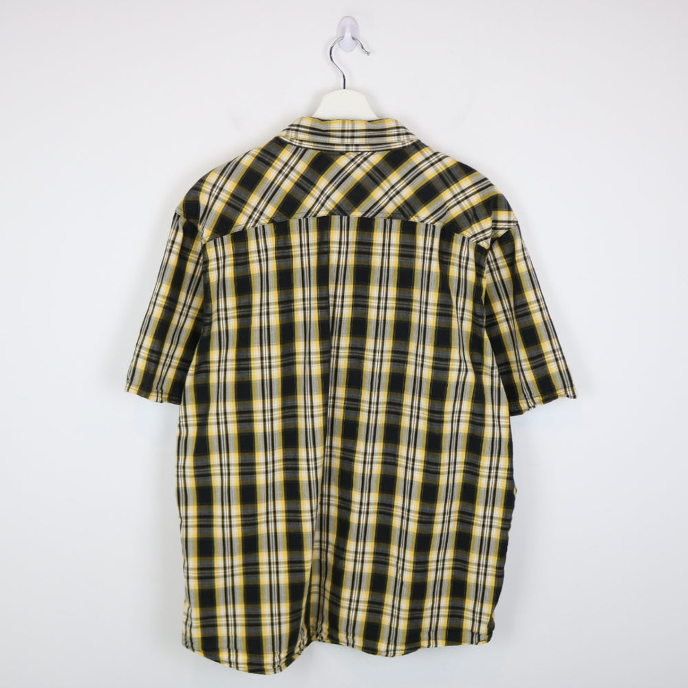 Vintage 00's Harley Davidson Plaid Short Sleeve Button Up - L-NEWLIFE Clothing