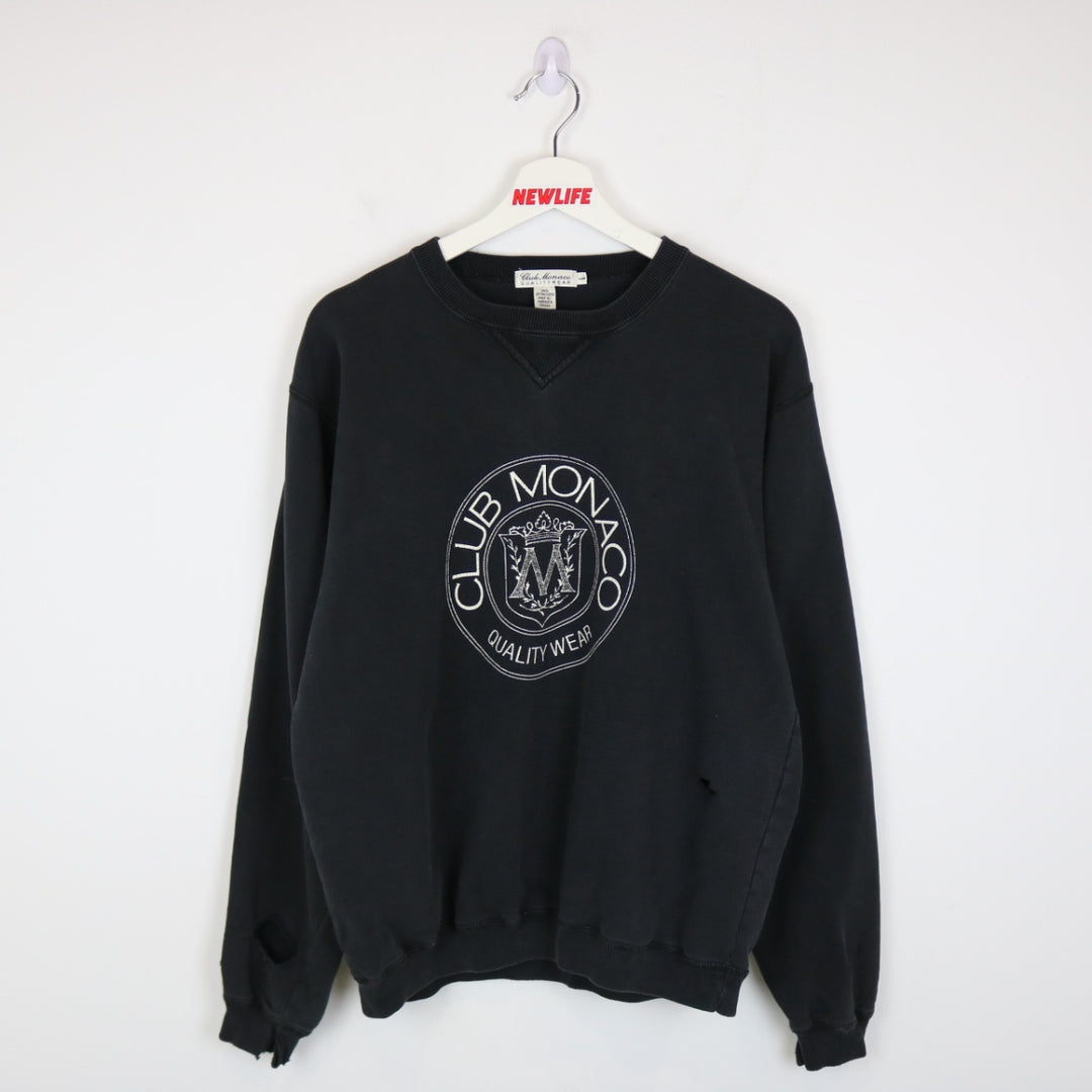 Vintage 90's Club Monaco Crewneck - M-NEWLIFE Clothing