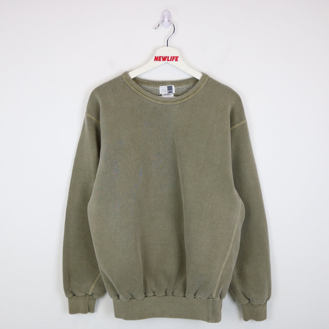 Vintage 90's Allegro Blank Crewneck - M-NEWLIFE Clothing