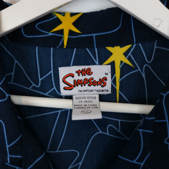 Vintage 00's The Simpsons Homer Short Sleeve Button Up - XL-NEWLIFE Clothing