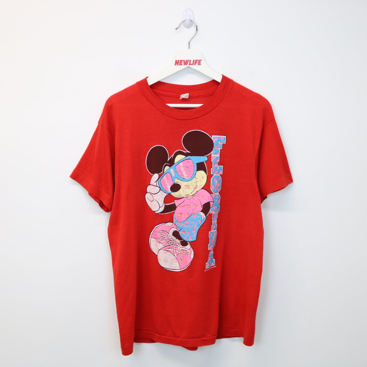 Vintage 80s fashion Disney Mickey Mouse Tshirt Size Medium