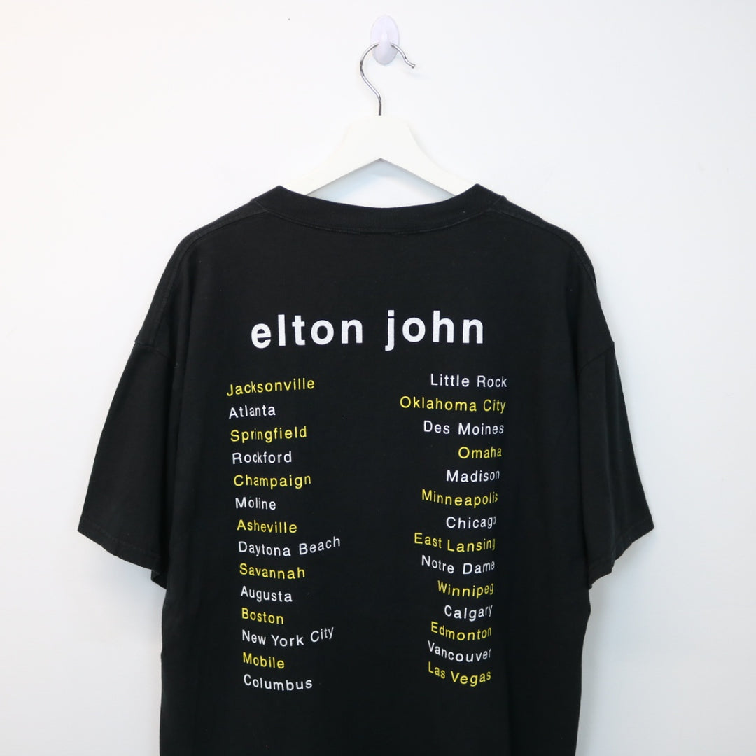 Vintage 1999 An Evening With Elton John Tour Tee - XL-NEWLIFE Clothing