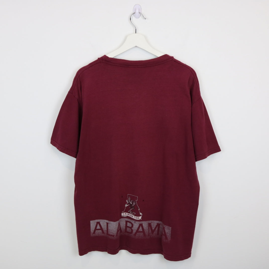 Vintage 90's University of Alabama Crimson Tee - L-NEWLIFE Clothing