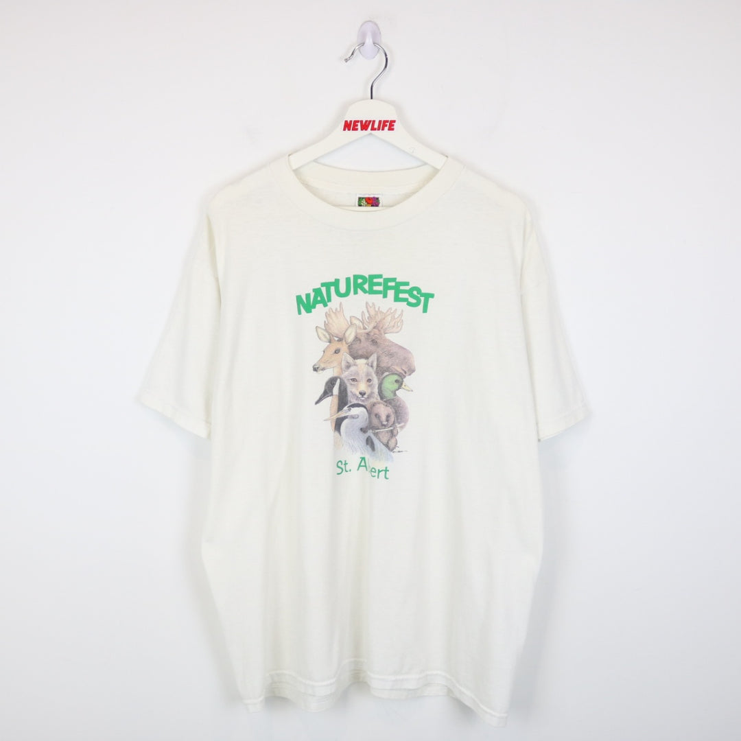 Vintage 90's Nature Fest St. Albert Tee - XL-NEWLIFE Clothing