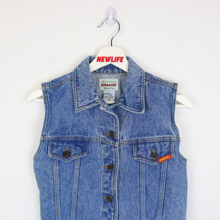 Vintage 90's Jordache Denim Vest - XS-NEWLIFE Clothing