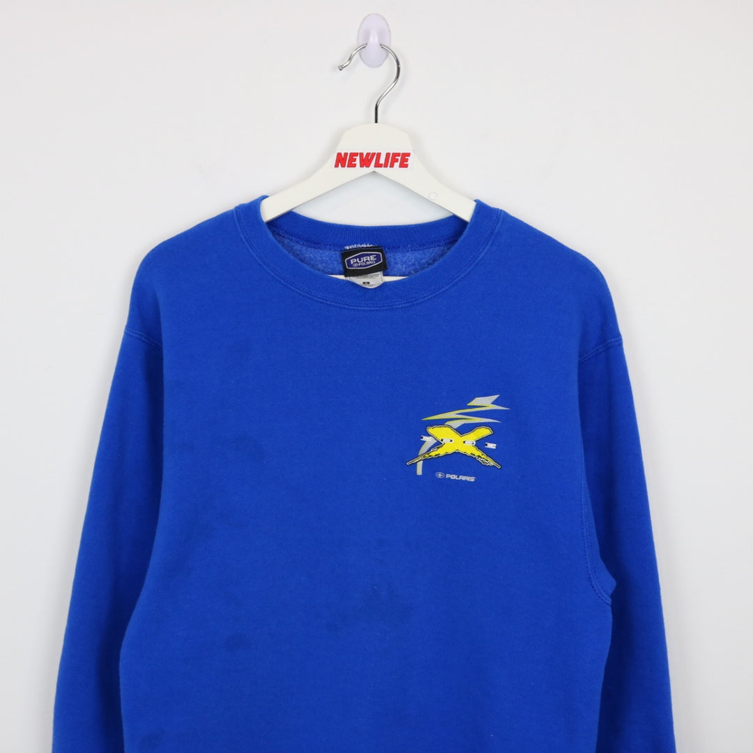 Vintage 90's Polaris Racing Crewneck - S-NEWLIFE Clothing