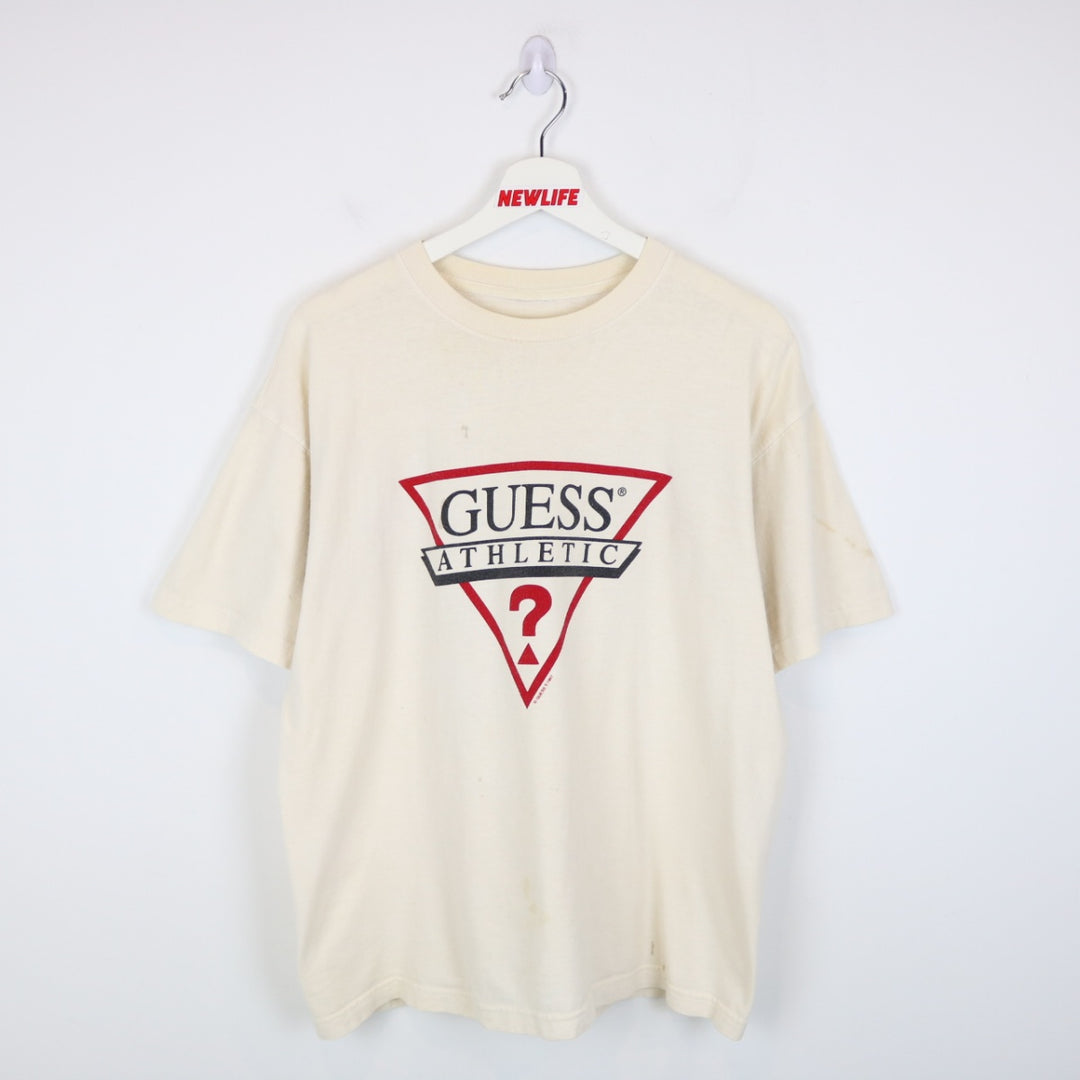 Vintage 1997 Guess Athletic Tee - L-NEWLIFE Clothing