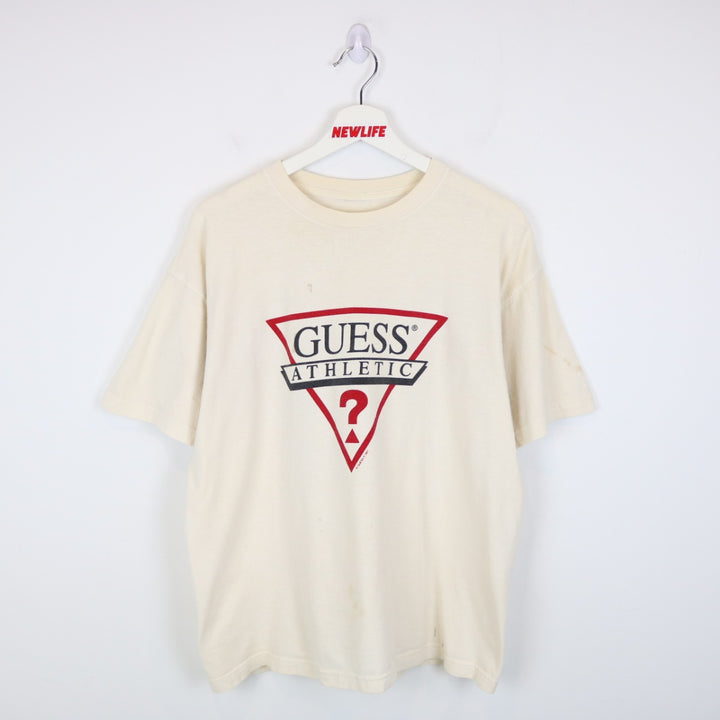 Vintage 1997 Guess Athletic Tee - L-NEWLIFE Clothing