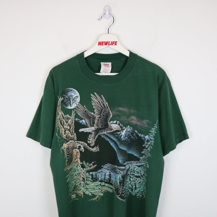 Vintage 1993 Eagle Mountain Nature Tee - L-NEWLIFE Clothing