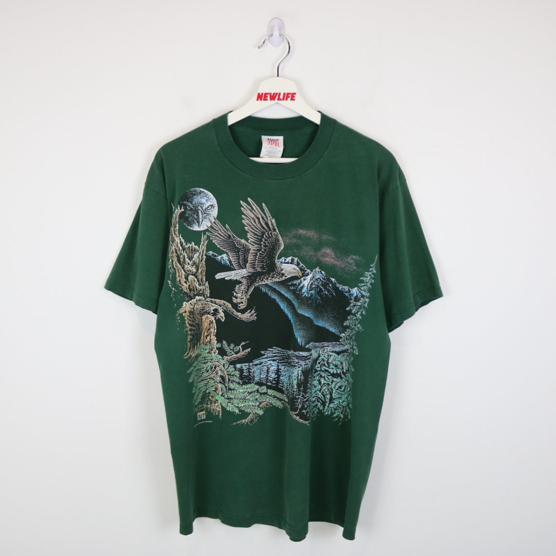 Vintage 1993 Eagle Mountain Nature Tee - L-NEWLIFE Clothing