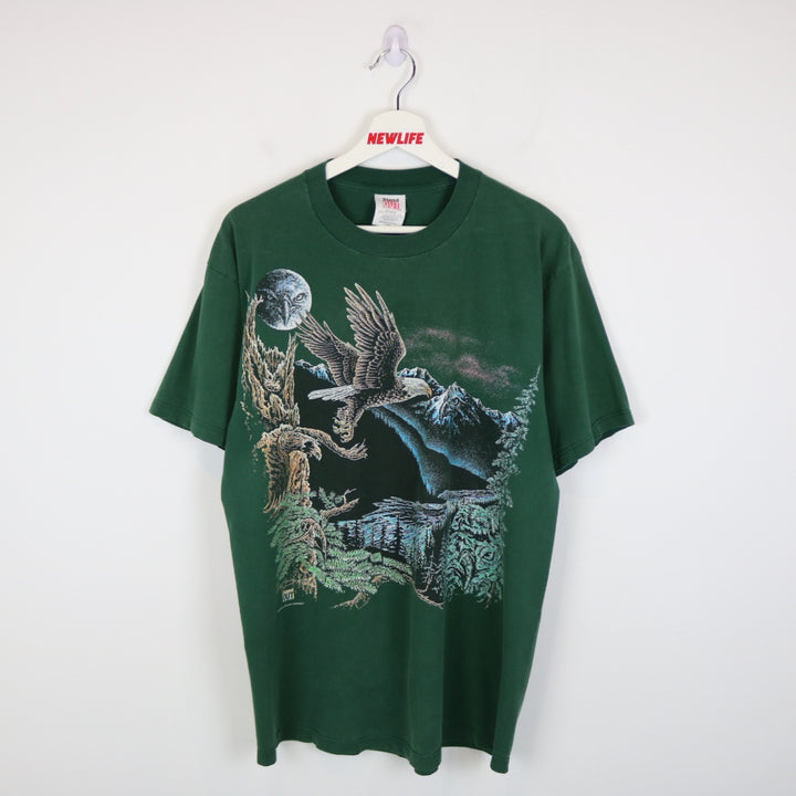 Vintage 1993 Eagle Mountain Nature Tee - L-NEWLIFE Clothing