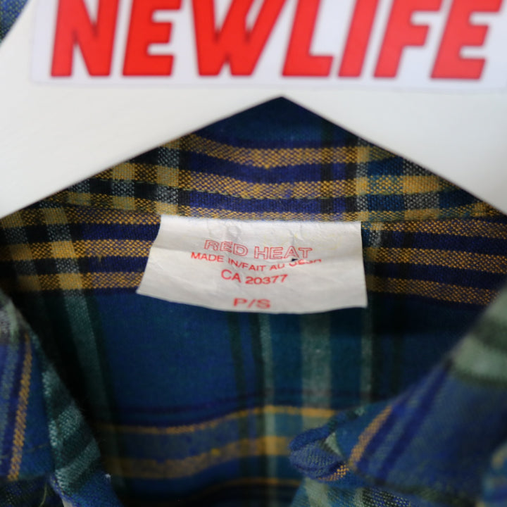 Vintage 90's Plaid Flannel Button Up - S-NEWLIFE Clothing