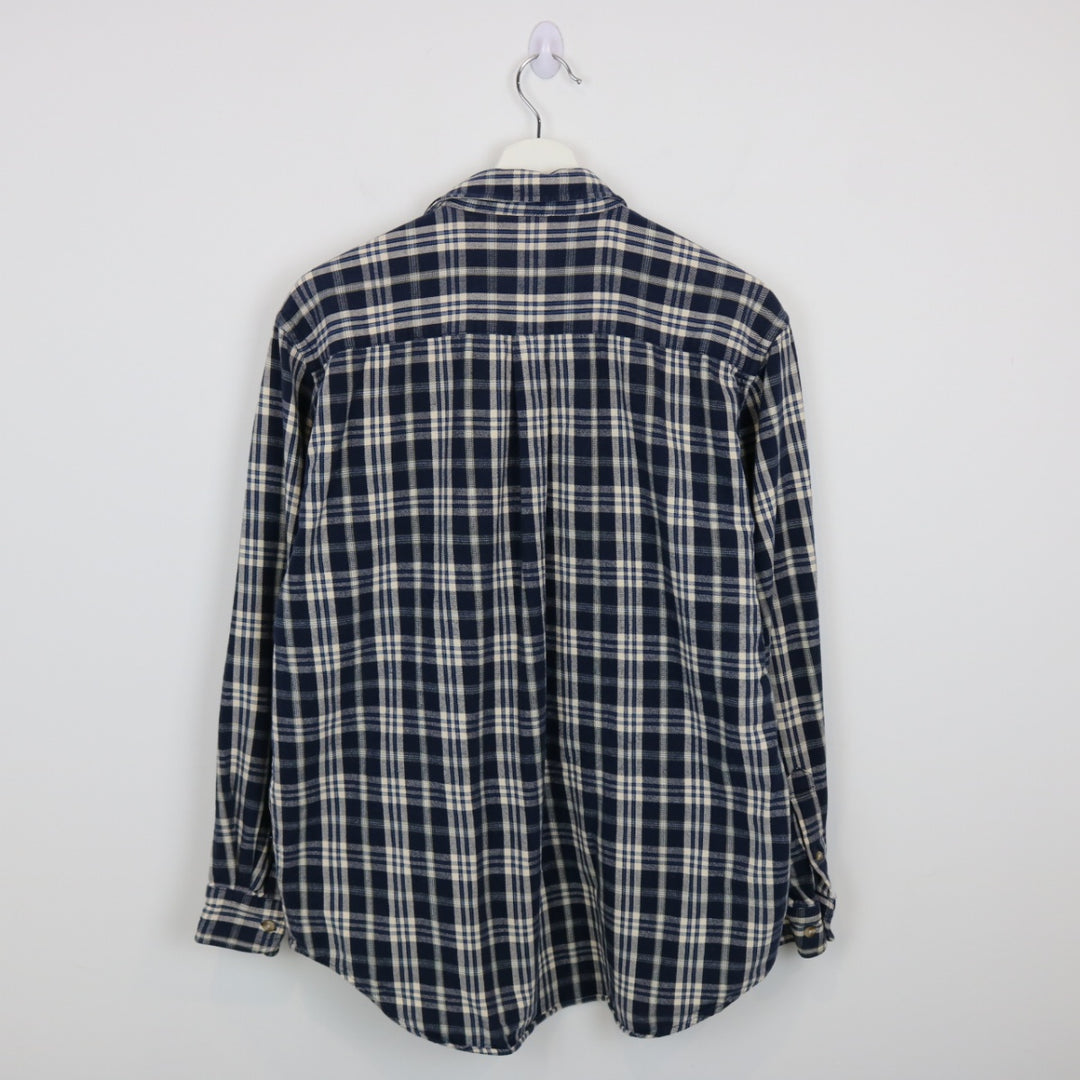 Vintage 90's Plaid Flannel Button Up - M-NEWLIFE Clothing