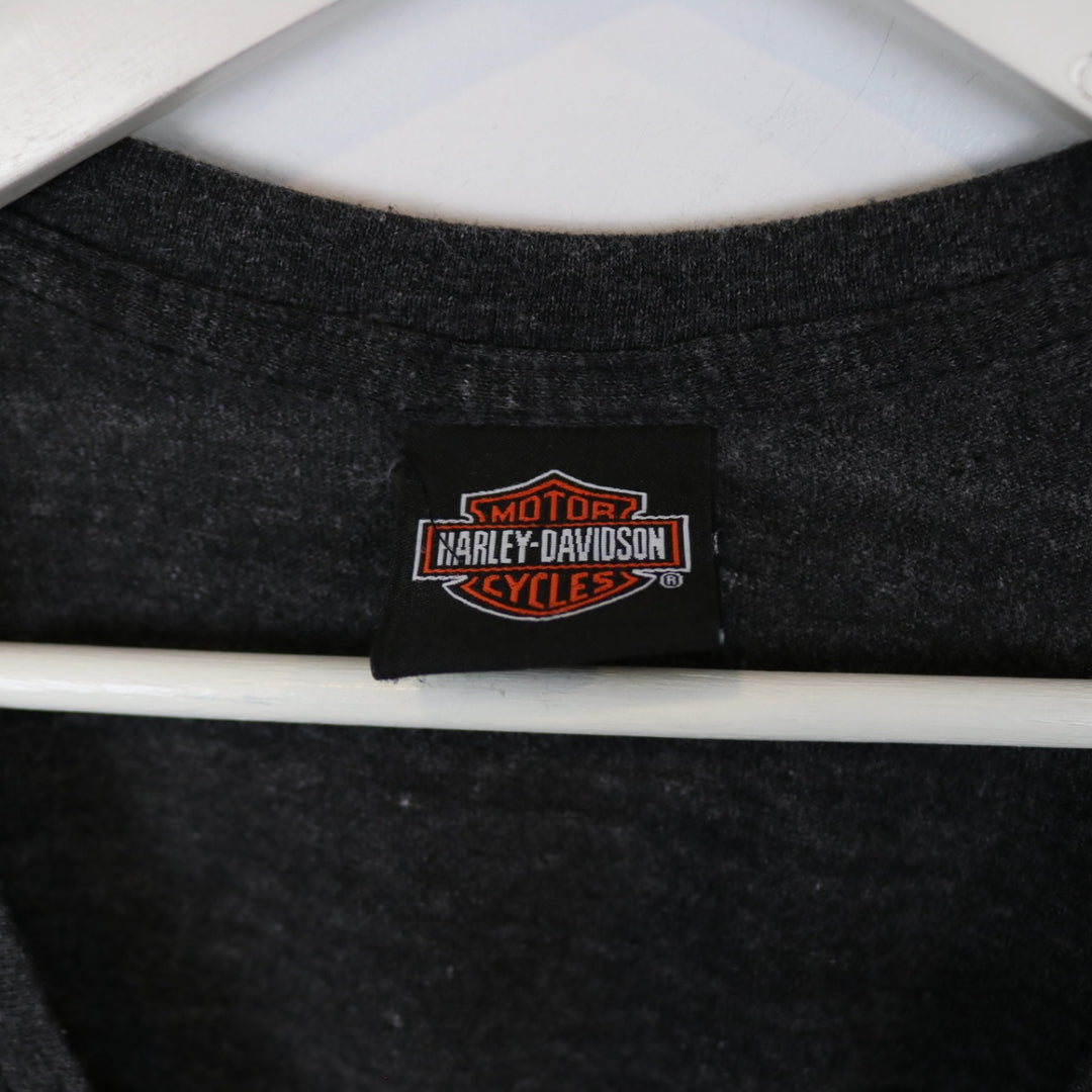 Harley Davidson Red Deer Cropped Tank Top - M-NEWLIFE Clothing