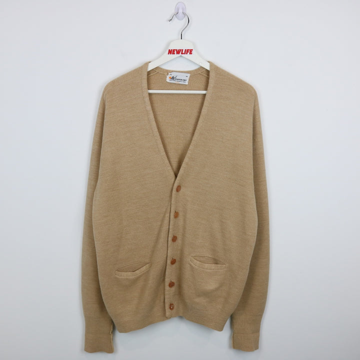 Vintage 70's Warren Knit Cardigan Sweater - M-NEWLIFE Clothing