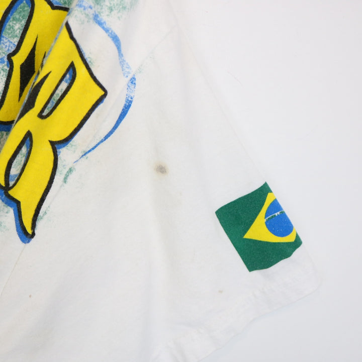 Y2K Silver Star Casting Co Wanderlei Silva Tee - L-NEWLIFE Clothing