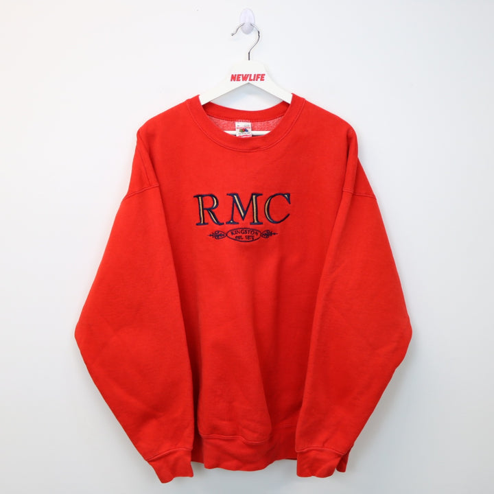 Vintage 90's Royal Military College Kingston Crewneck - XL-NEWLIFE Clothing