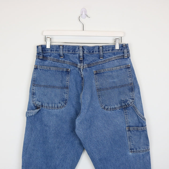 Vintage 00's Rustler Denim Carpenter Work Pants - 34"-NEWLIFE Clothing