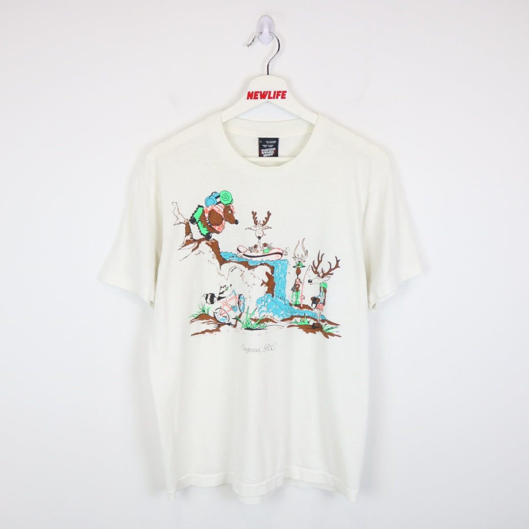 Vintage 90's Osoyoos BC Nature Tee - M-NEWLIFE Clothing