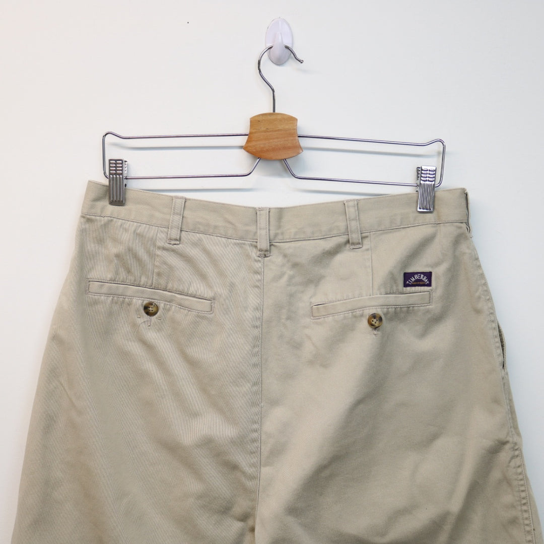 Vintage 90's Timberbay Pleated Shorts - 34"-NEWLIFE Clothing