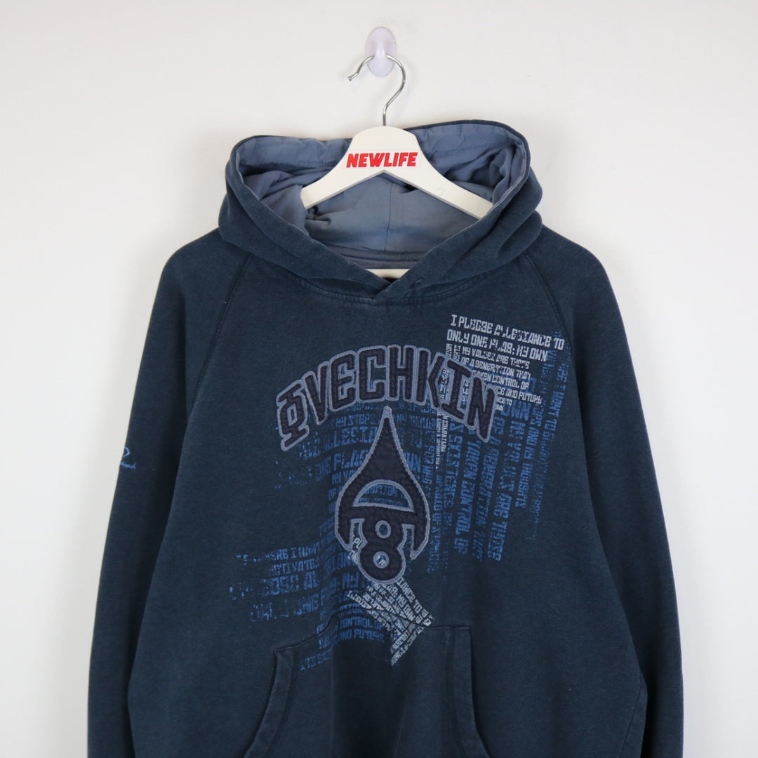 Y2K Alexander Ovechkin Roger Edwards CCM Hoodie - XL-NEWLIFE Clothing