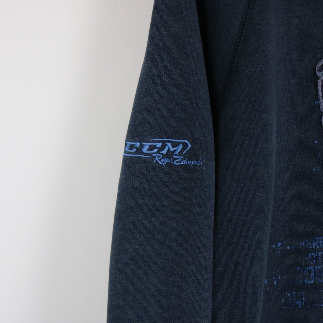 Y2K Alexander Ovechkin Roger Edwards CCM Hoodie - XL-NEWLIFE Clothing
