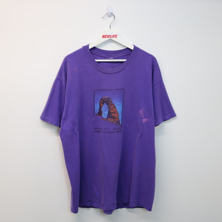 Vintage 90's Delicate Arch National Park Tee - L-NEWLIFE Clothing