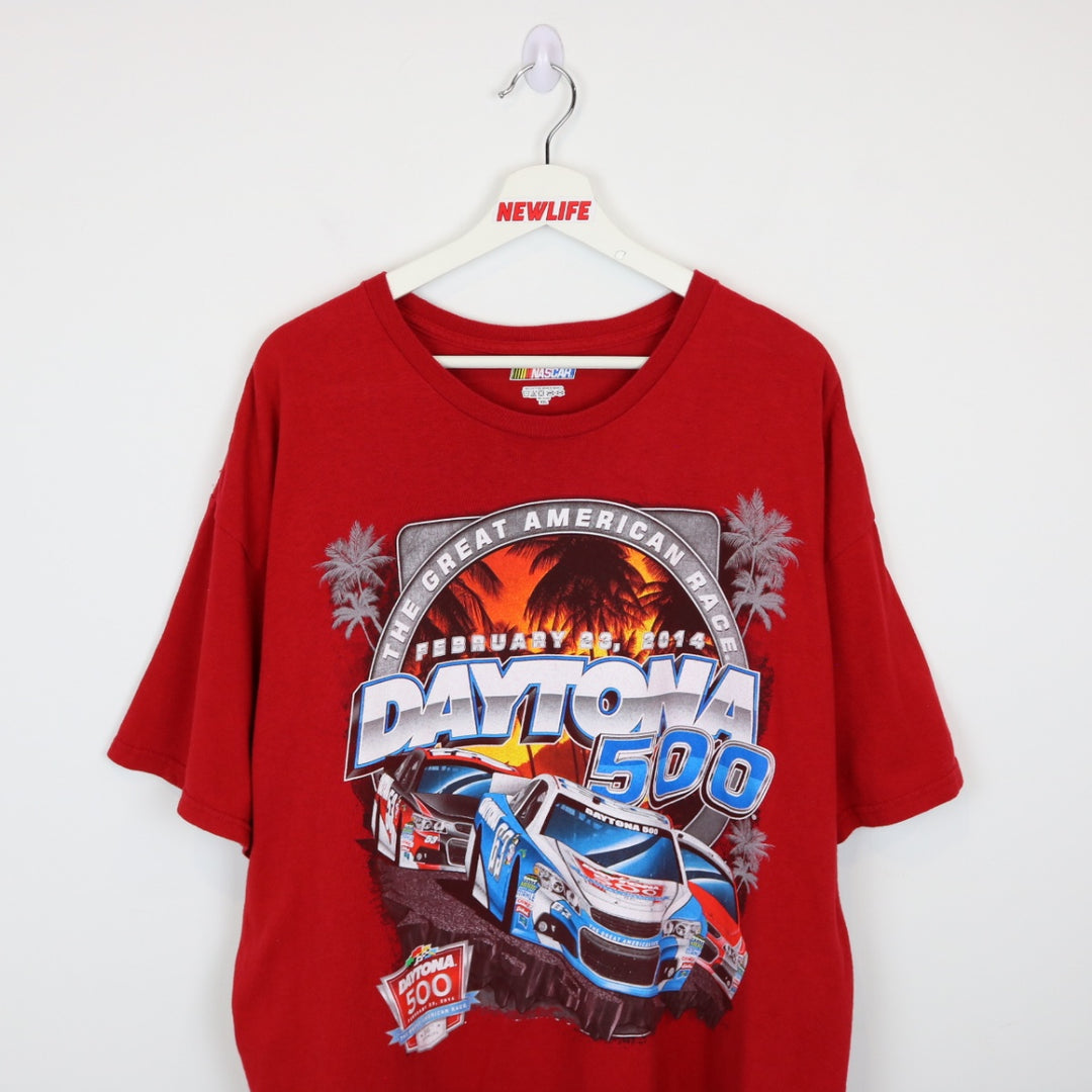 2014 Daytona 500 Nascar Racing Tee - XL-NEWLIFE Clothing