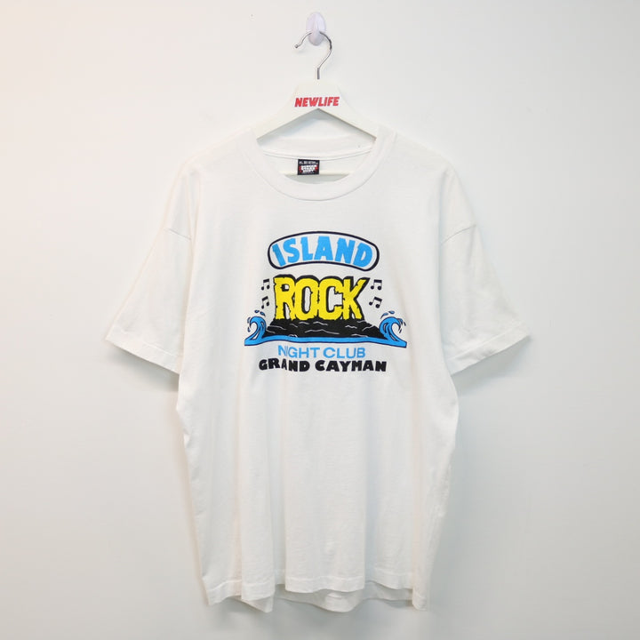 Vintage 90's Island Rock Night Club Tee - XL-NEWLIFE Clothing