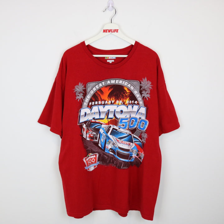 2014 Daytona 500 Nascar Racing Tee - XL-NEWLIFE Clothing