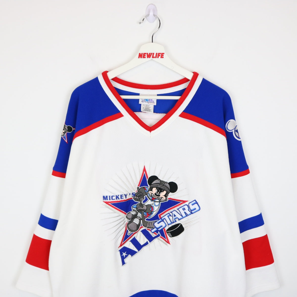 Vintage 00's Disney Mickey All Stars Hockey Jersey - XL – NEWLIFE